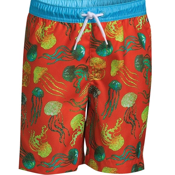 Lands' End Other - 🆕 Lands’ End boys size 18-20 XXL jellyfish print swim trunks